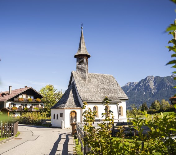 Diese Kapelle befindet sich im Ortsteil Kornau