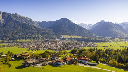 Blick auf Oberstdorf