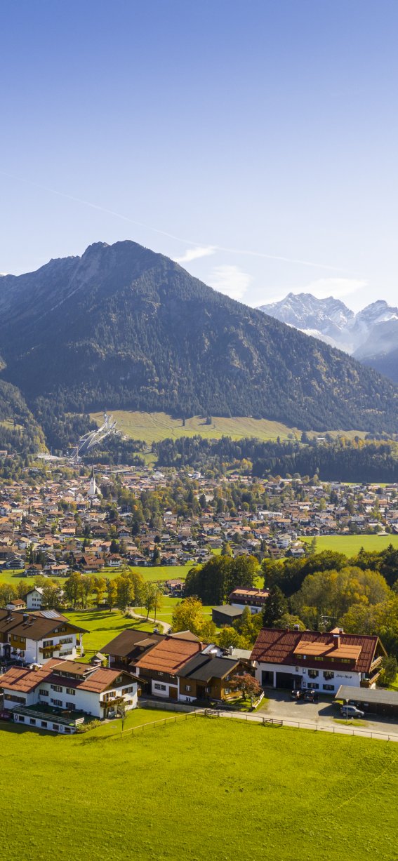 Blick auf Oberstdorf