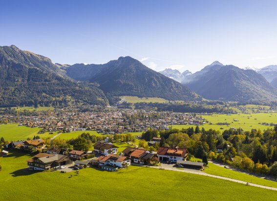 Blick auf Oberstdorf