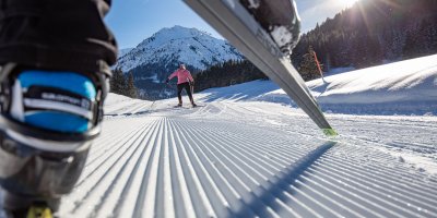 Frische Spuren im Schnee