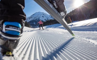 Frische Spuren im Schnee