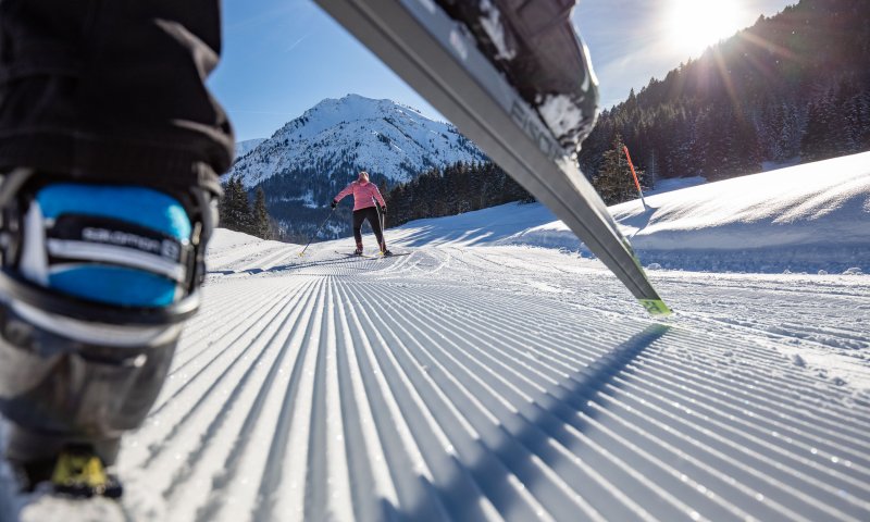 Frische Spuren im Schnee