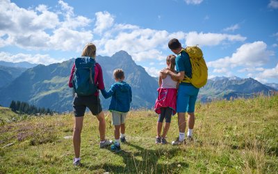 Familienurlaub im Allgäu - Wandern mit der ganzen Familie in den Allgäuer Bergen