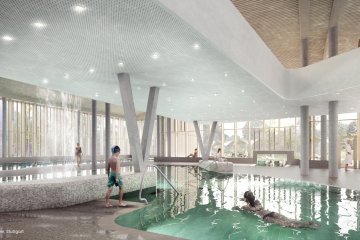 Therme Badehalle Erlebnisbecken