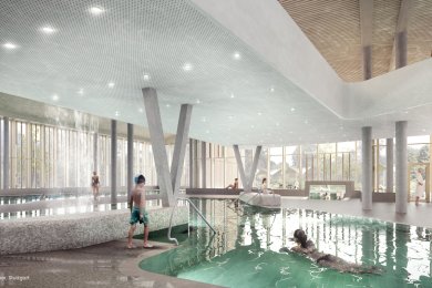 Therme Badehalle Erlebnisbecken