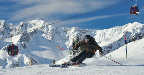 Skifahrer