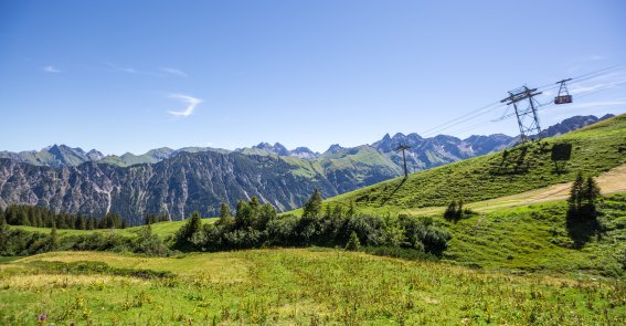 Das wunderschöne Fellhorn in den Allgäuer Alpen