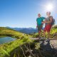 Der Schlappoldsee liegt unterhalb der Fellhorn Mittelstation