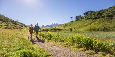 Von der Sonne begleitet