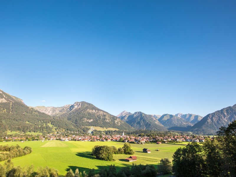 Das wunderschöne Oberstdorf im Allgäu
