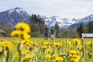 Den Frühling genießen in Oberstdorf im Allgäu