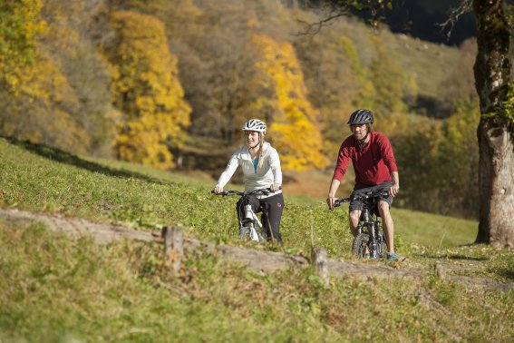Tolle Mountainbiketour von Oberstdorf in das alte Bergdorf Gerstruben.