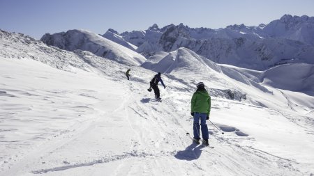 Wintersport mit gigantischen Panorama