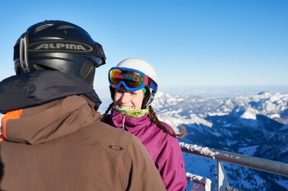 Nebelhorn Nordwandsteig Paar