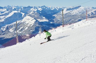 Skipisten vom Feinsten erwarten Wintersportler im Allgäu rund um Oberstdorf.