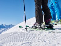 Deutschland größtes Skigebiet Oberstdorf/Kleinwalsertal bietet mit seinen rund 130 Pistenkilometern Skivergnügen für jedes Alter.