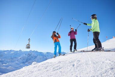 Gipfelstürmer auf Brettern