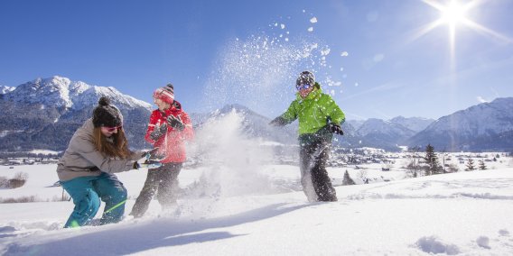 Schneespaß im Allgäu mit der ganzen Familie
