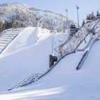 Die Audi Arena in Oberstdorf