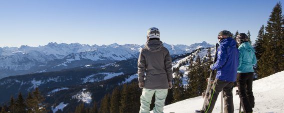 Nach der Arbeit noch schnell auf die Piste!