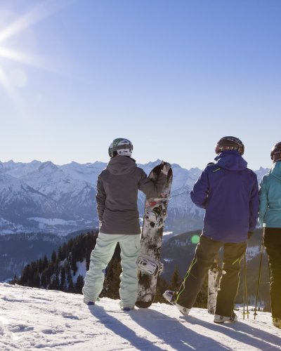 Sonnenski im Allgäu