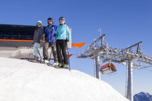 Skifahren an der Hörnerbahn Bolsterlang