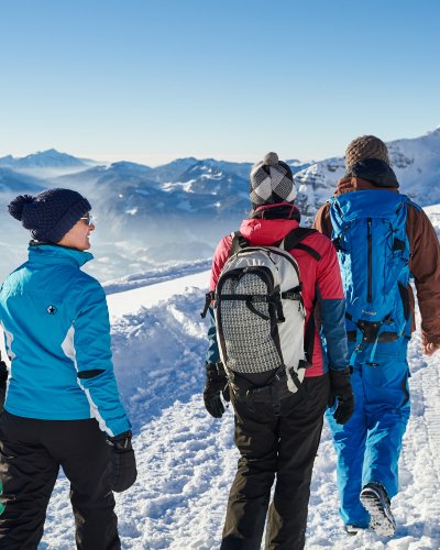 Winterwandern - in der Gruppe macht´s noch mehr Spaß :)