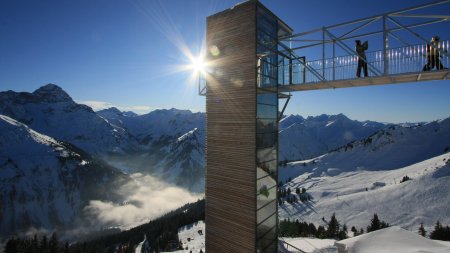 Aufzug am Walmendingerhorn