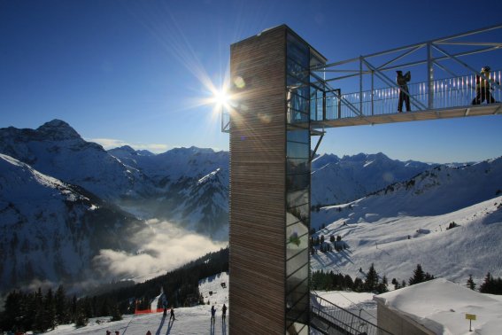 Aufzug am Walmendingerhorn