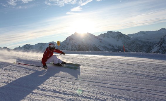 Skifahren am Walmendingerhorn