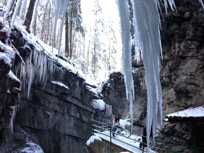 Die Breitachklamm - ein Naturphänomen im Winter