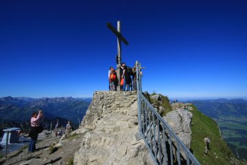 Nebelhorn Gipfelkreuz