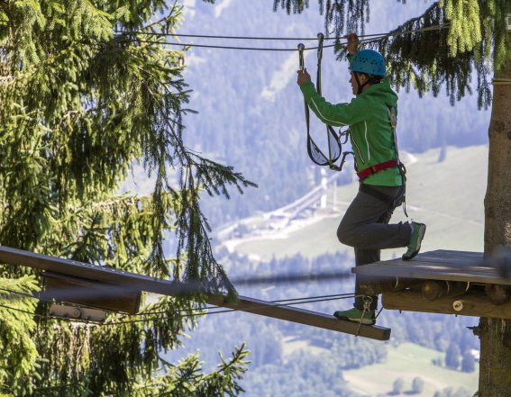 Kletterwald Söllereck in Oberstdorf