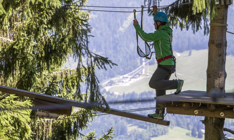 Kletterwald Söllereck in Oberstdorf