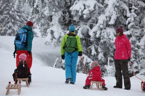Familienspaß am Nebelhorn