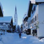 Kirchstrasse im Winter