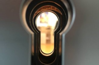 Schlüsselloch des Escape Room Oberstdorf