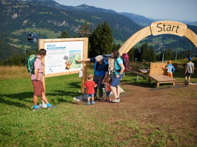 Familienausflug zur Kugelbahn