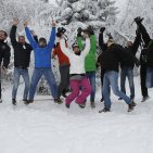 Teamevent im Winter