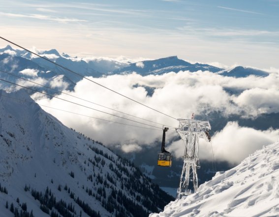 Über den Wolken mit der Nebelhornbahn