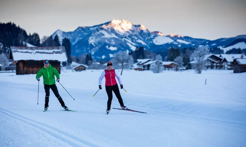 Das Allgäu gehört zu den beliebtesten Langlauf-Destinationen im Winter.
