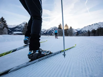 Das Allgäu ist bekannt für seine Vielzahl an wunderschönen Wintersport Aktivitäten.