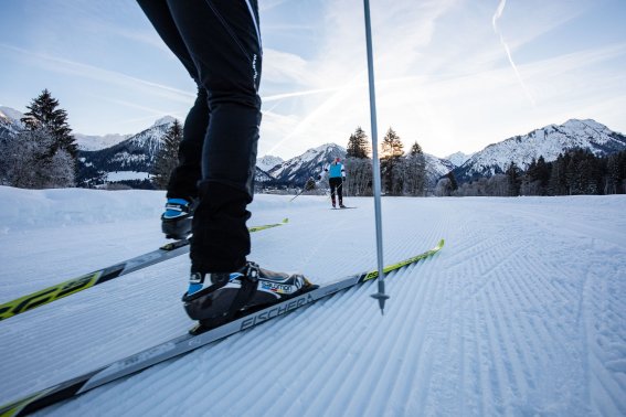 Das Allgäu ist bekannt für seine Vielzahl an wunderschönen Wintersport Aktivitäten.