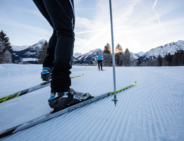 Das Allgäu ist bekannt für seine Vielzahl an wunderschönen Wintersport Aktivitäten.