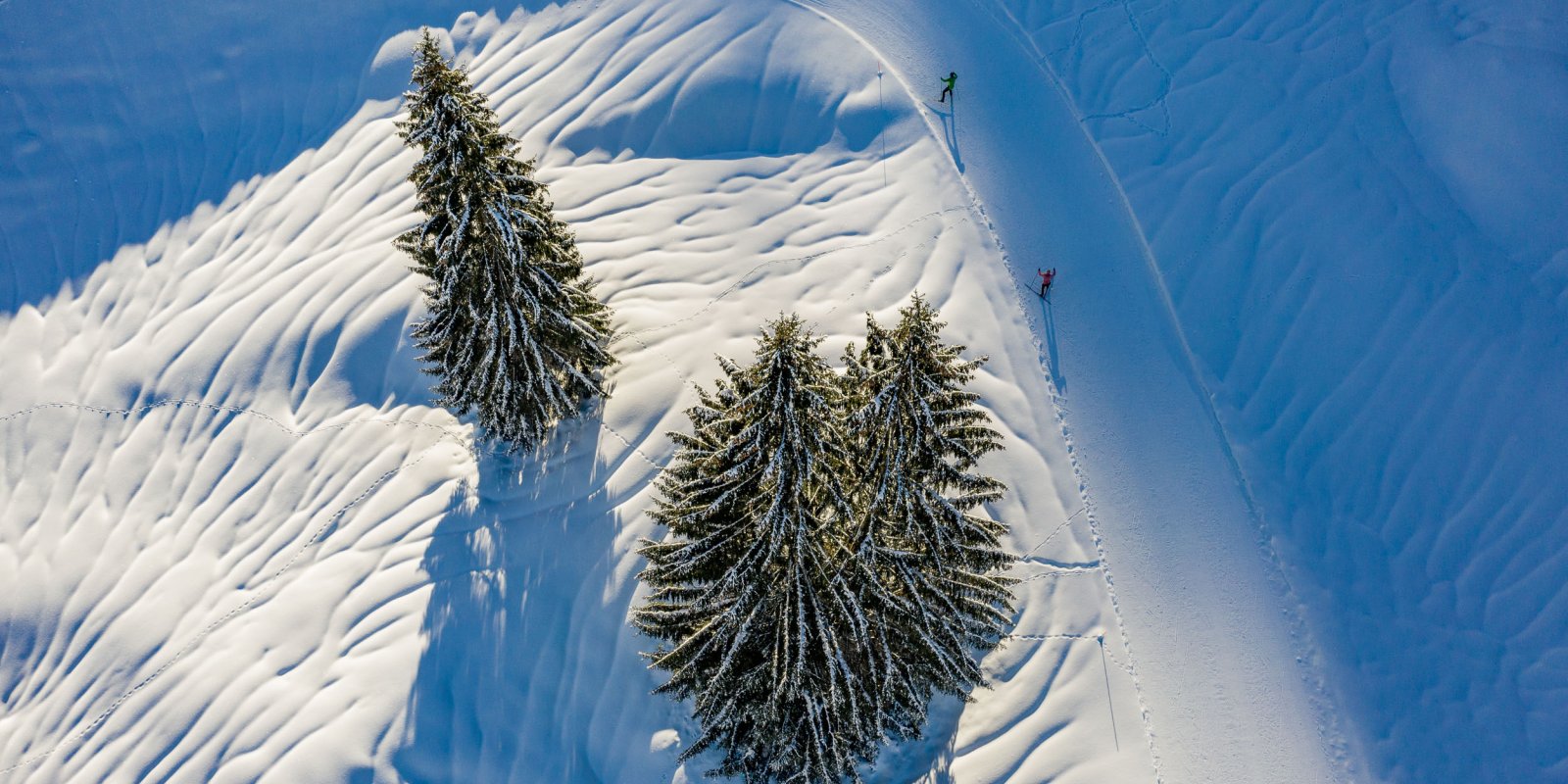 Die schönste Winterlandschaft mitten in den Bergen!