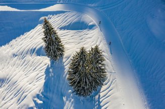 Die schönste Winterlandschaft mitten in den Bergen!
