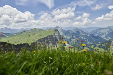 Hoher Ifen im Kleinwalsertal - Wanderung im Frühling