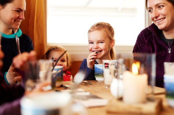 Was für ein toller Nachmittag mit Freunden und Familie