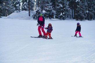 Kurve für Kurve den Berg runter kurven